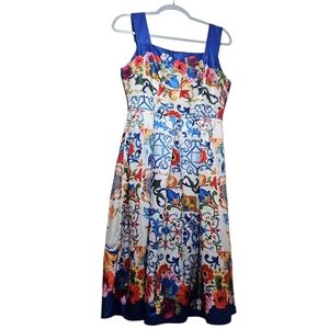 Floral Print Women's Dress